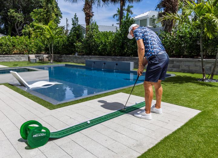 Roll-A-Putt™ Putting Mat - Perfect Practice